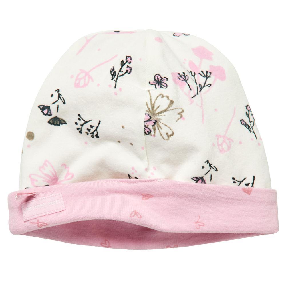 Quapi zoof nb05 mutsje Off white flower
