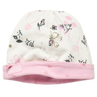 Quapi zoof nb05 mutsje Off white flower