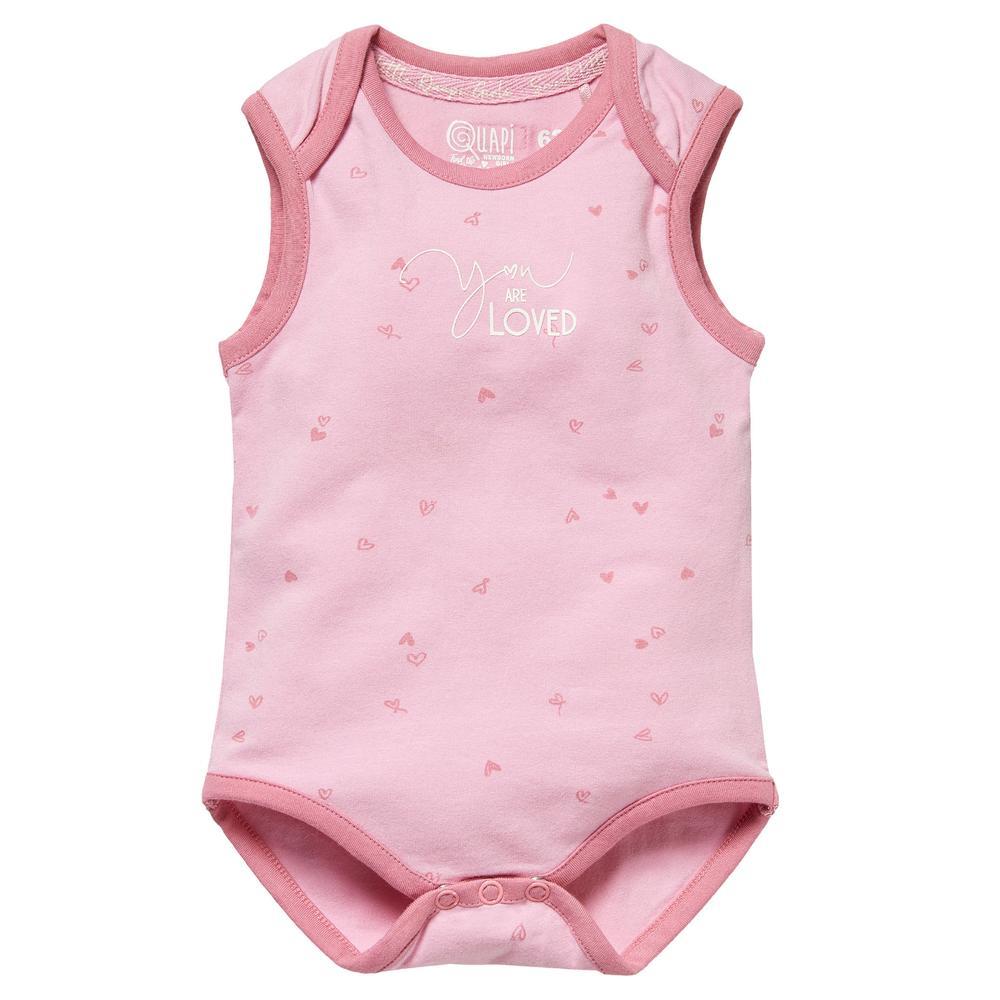 Quapi zosia nb05 romper Candy pink hearts